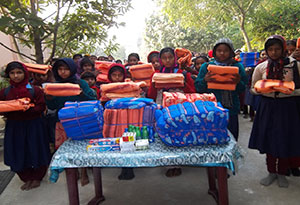 blankets distribution